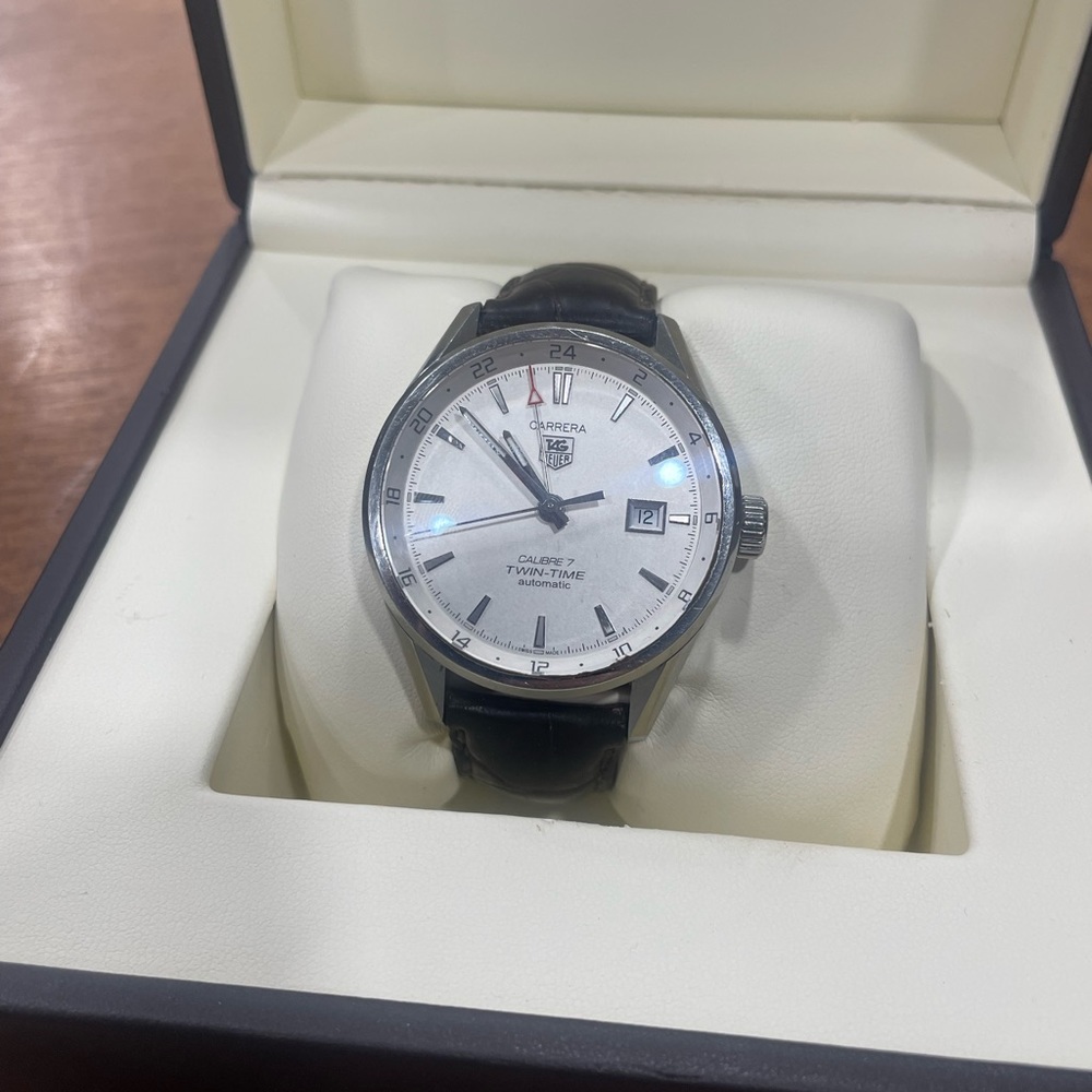 Men’s Tag Heuer Calibre 7 Twin Time Automatic